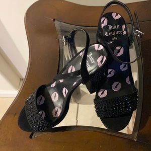 Black chunky platform 8.5